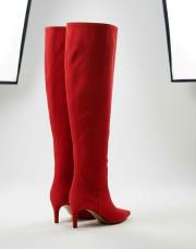 lily süet çizme kırmızı 19