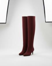 lily süet çizme bordo 8