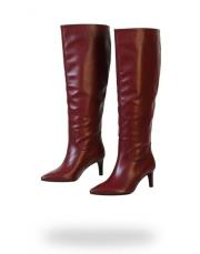 lily deri çizme bordo 15