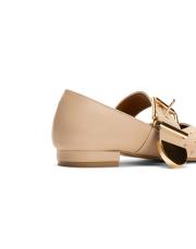 sarah toka detaylı troklu sivri burun kadın babet- ten 4