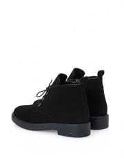 nox bağcıklı süet kadın bot siyah 8