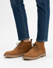 nox bağcıklı süet kadın bot taba 5