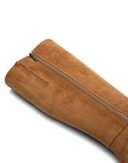 celia küt burun süet kadın çizme taba 5