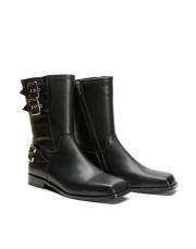 aria toka aksesuar detaylı kadın bot siyah 2