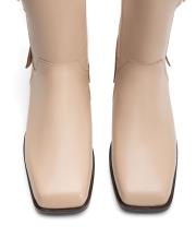 aria toka aksesuar detaylı kadın bot bej 4