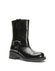 orion troklu toka detaylı kadın bot siyah