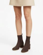 xlera süet kadın bot kahve 3