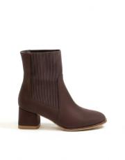 xlera süet kadın bot kahve 9