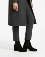 xlera süet kadın bot siyah 6