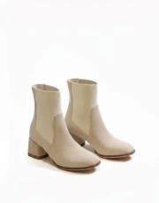 xlera süet kadın bot bej 5