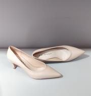 vina ithal vegan deri sivri burun kadın topuklu ayakkabı ten 2