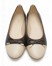 süelın yuvarlak kalıp birinci sınıf ithal vegan deri babet kahve-ten 4