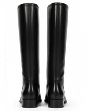 vento binici küt burun çizme siyah 8