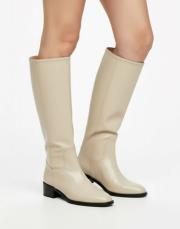 vento binici küt burun çizme bej 6