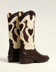 kalamiti kovboy küt burun çizme acı kahve acı kahve 3