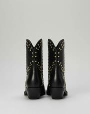 stud kovboy küt burun bot siyah siyah 3