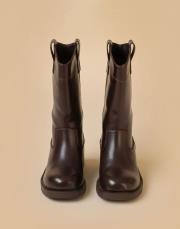 viero motorbike oval burun deri bot kahve 2