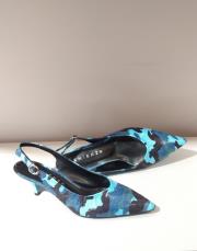 ros kamuflaj desen pino topuk sivri burun mavi 3