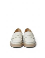 alvi kapsül detaylı bantlı kadın loafer- bej 5