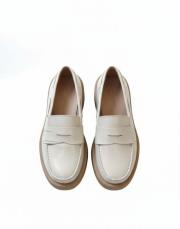 alvi kapsül detaylı bantlı kadın loafer- bej 8