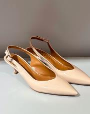 being birinci sınıf vegan deri sivri kalıp nude