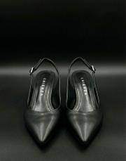 being birinci sınıf vegan deri sivri kalıp siyah 3