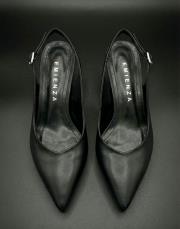 being birinci sınıf vegan deri sivri kalıp siyah 4