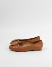 127 köşe burun plisefiyonk detaylı taba deri babet taba 2