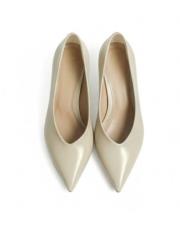 jasmin ithal birinci sınıf vegan deri bej