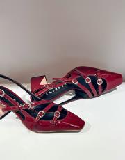 maril ithal vegan rugan deri üçlü çapraz toka bordo 2