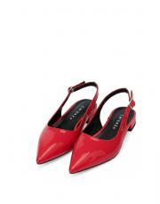 rozhex birinci sınıf ithal rugan deri sivri kalıp kırmızı 3