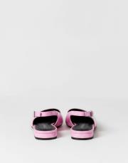 rozhex birinci sınıf ithal rugan deri sivri kalıp pembe 3