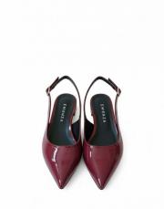 rozhex birinci sınıf ithal rugan deri sivri kalıp bordo 3