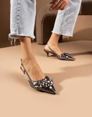 lifex platin mağzeme pino topuk gül detaylı platin