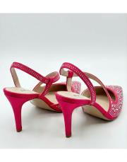 loli mat saten taşlı dekolte abiye ayakkabı sivri kalıptır pembe 4