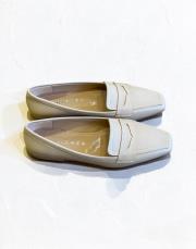 mona ithal birinci sınıf vegan deri köşeli burun babet bej 2